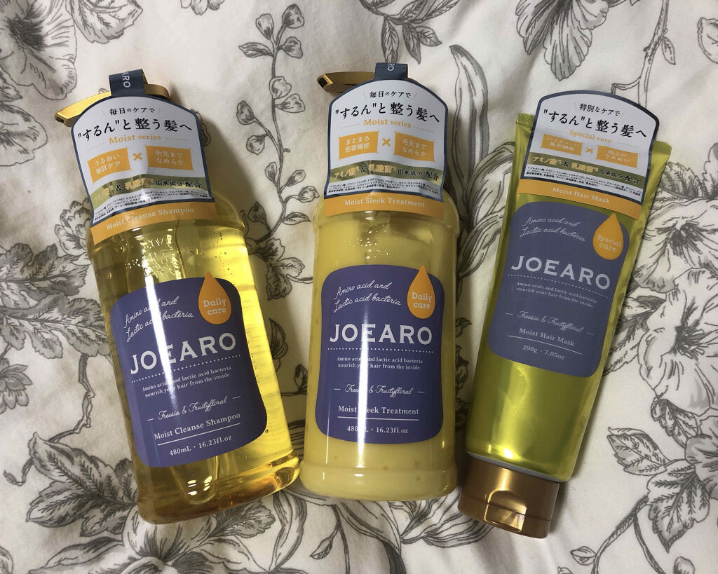 モイストクレンズシャンプー／モイストスリークトリートメント シャンプー 480ml /JOEARO/市販シャンプーを使ったクチコミ（1枚目）