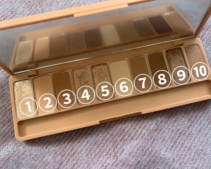 プレイカラー アイシャドウ/ETUDE/アイシャドウパレットを使ったクチコミ(2枚目)