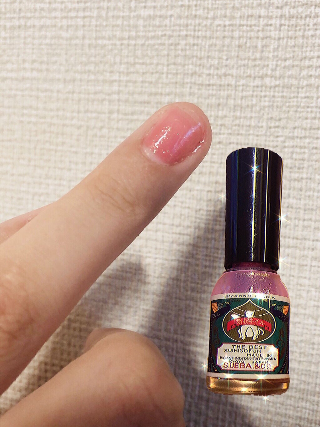 胡粉ネイル/上羽絵惣/マニキュアを使ったクチコミ(5枚目)