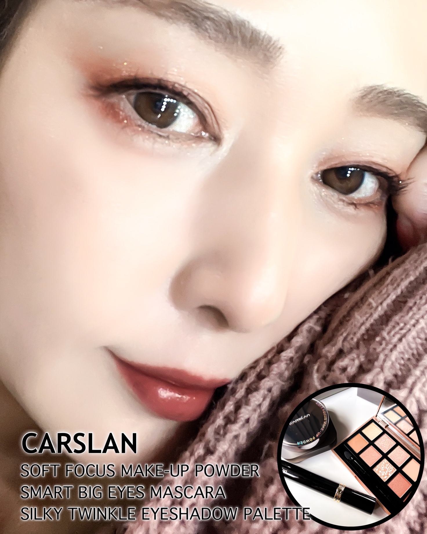 ソフトフォーカスメイクアップパウダー  ホワイト/CARSLAN/ルースパウダーを使ったクチコミ（1枚目）