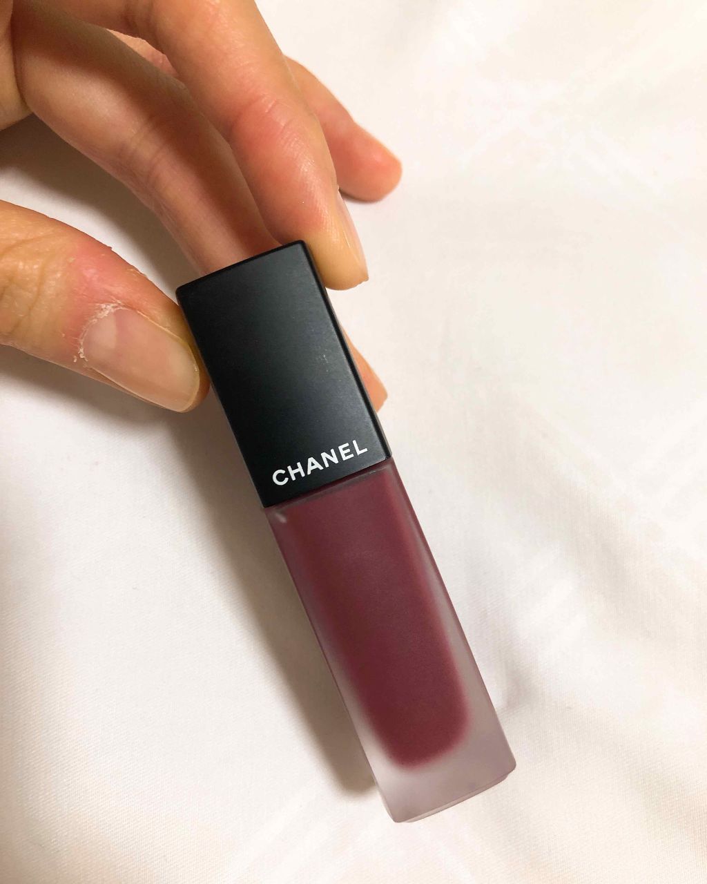 ルージュ アリュール インク 174 メランコリア/CHANEL/口紅を使ったクチコミ（3枚目）