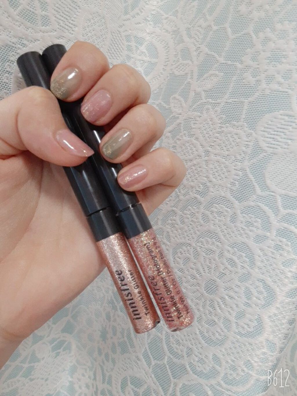 トゥインクル グリッター/innisfree/リキッドアイライナーを使ったクチコミ（2枚目）