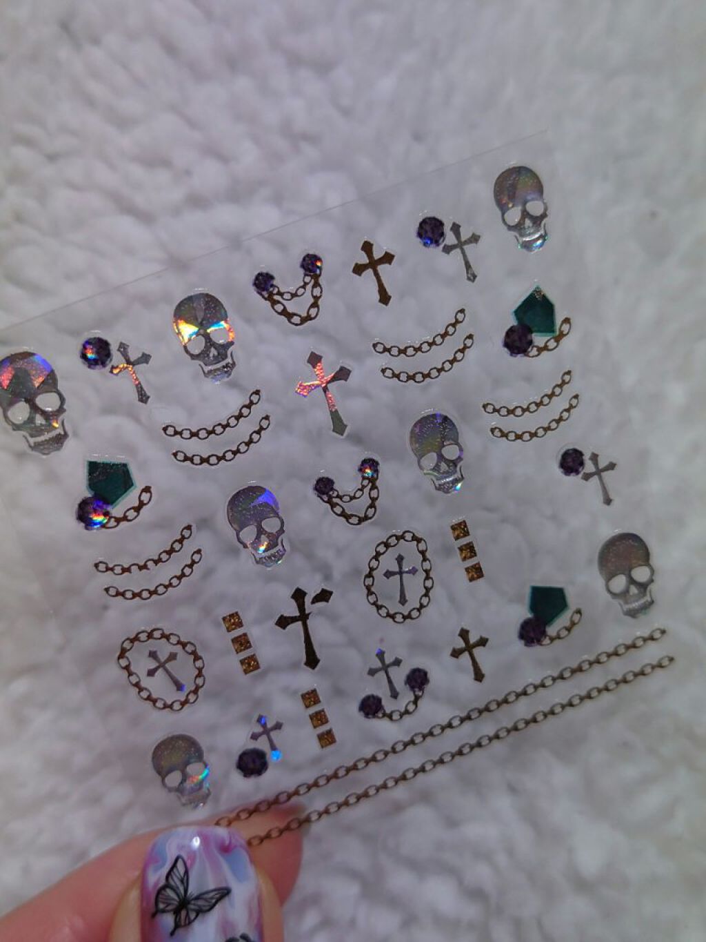 ジェルネイル（ライト対応）/セリア/ジェルネイルを使ったクチコミ（3枚目）