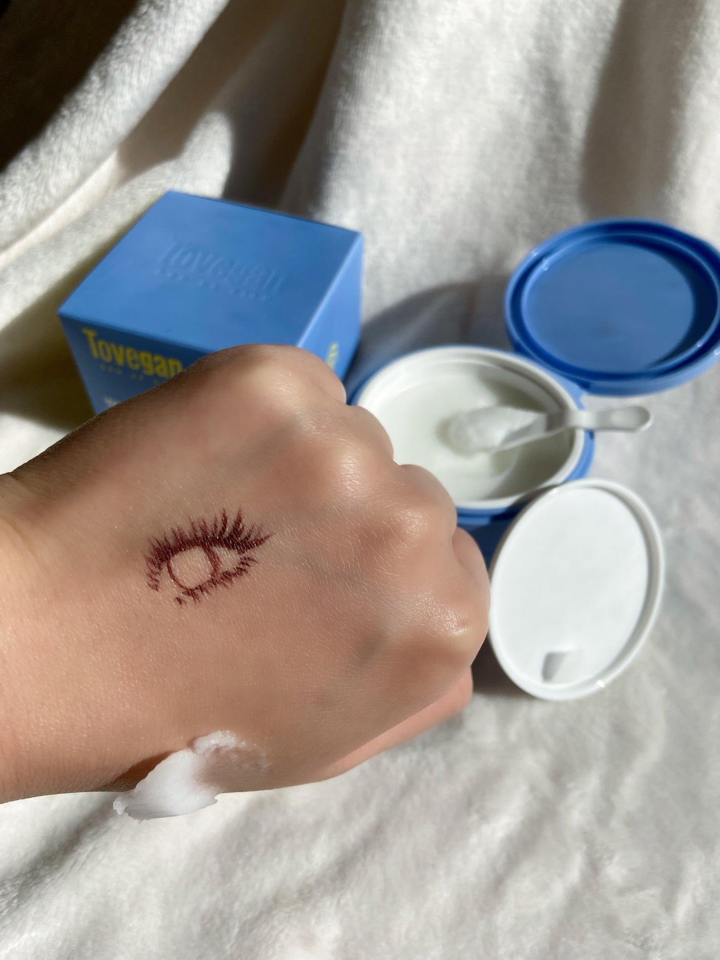 カラーフードシリーズホワイトホールサムクレンジングバーム/Tovegan/クレンジングバームを使ったクチコミ(5枚目)