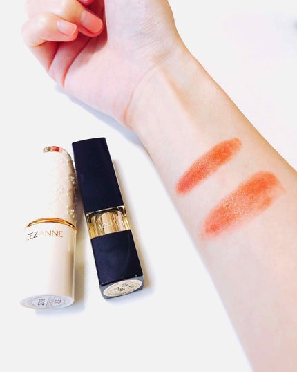 ラスティング リップカラーN/CEZANNE/口紅を使ったクチコミ(4枚目)