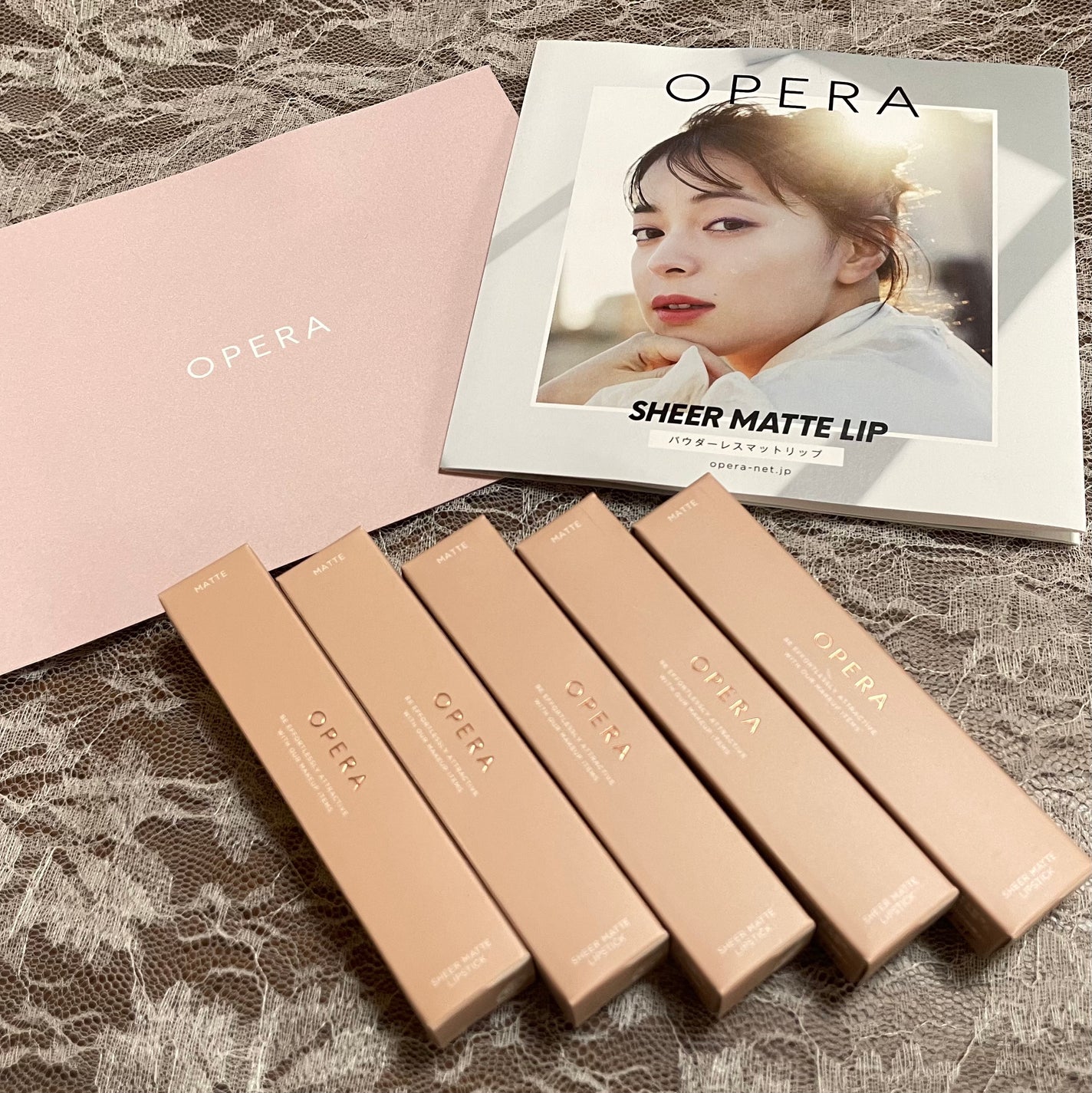 オペラ シアーマットリップスティック/OPERA/口紅を使ったクチコミ(7枚目)