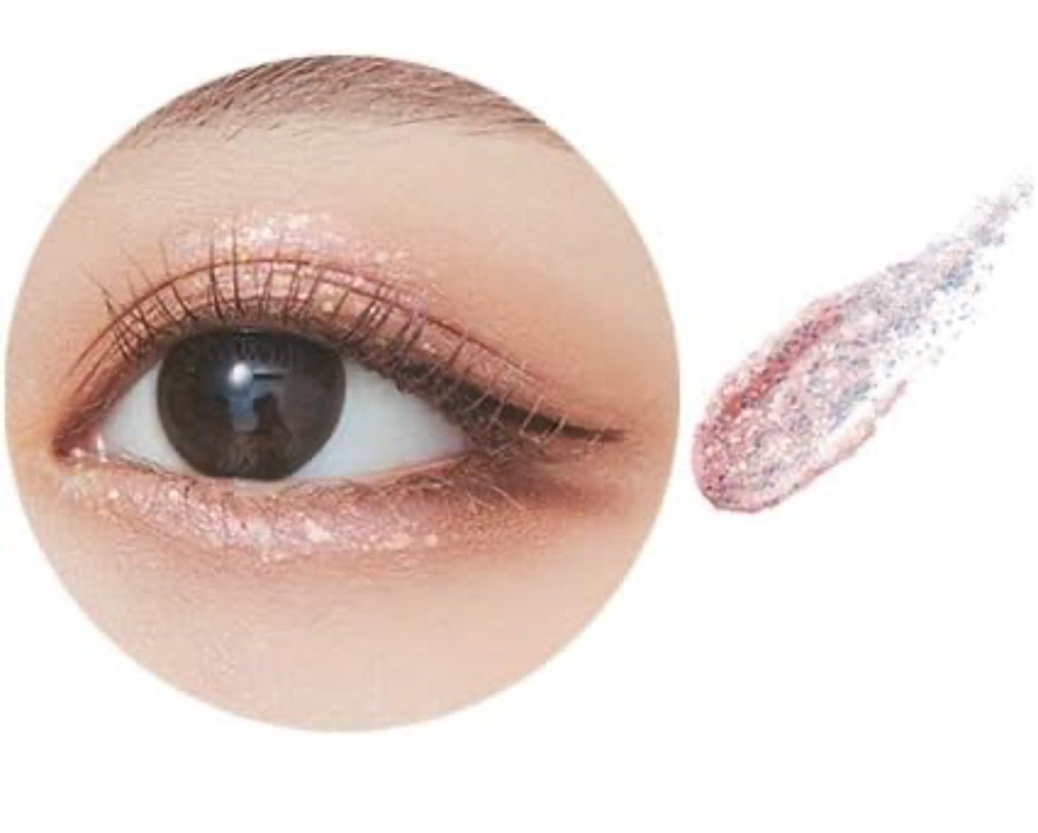 グリッター イルミネーションライナー R/CipiCipi/リキッドアイライナーを使ったクチコミ(2枚目)