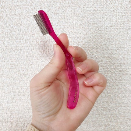 マスカラコーム メタルN(ナチュラル)/チャスティ/その他化粧小物を使ったクチコミ(2枚目)