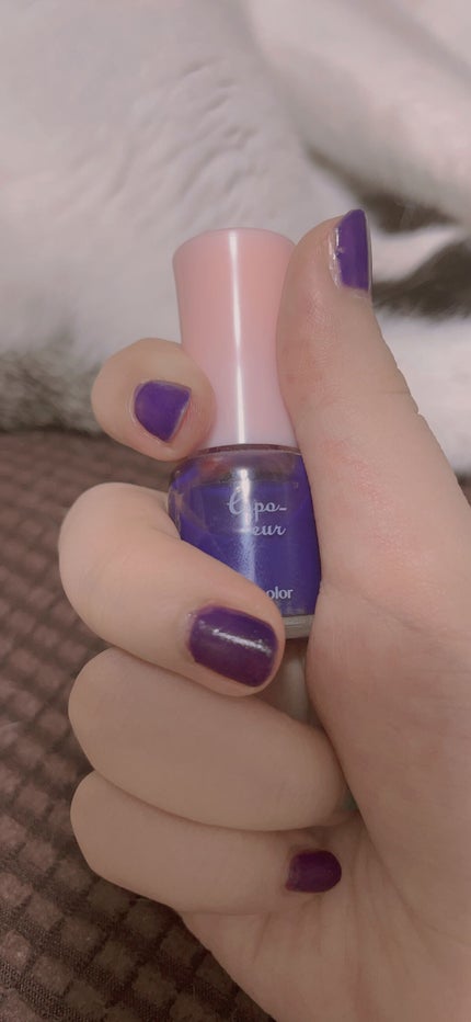 ダイソー エスポルール ネイルポリッシュ/エスポルール/マニキュアを使ったクチコミ(1枚目)