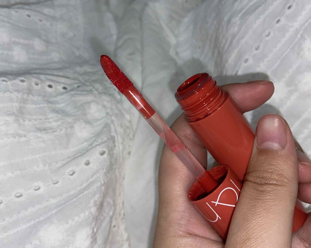 グラスティングウォーターティント/rom&nd/リップティントを使ったクチコミ（3枚目）