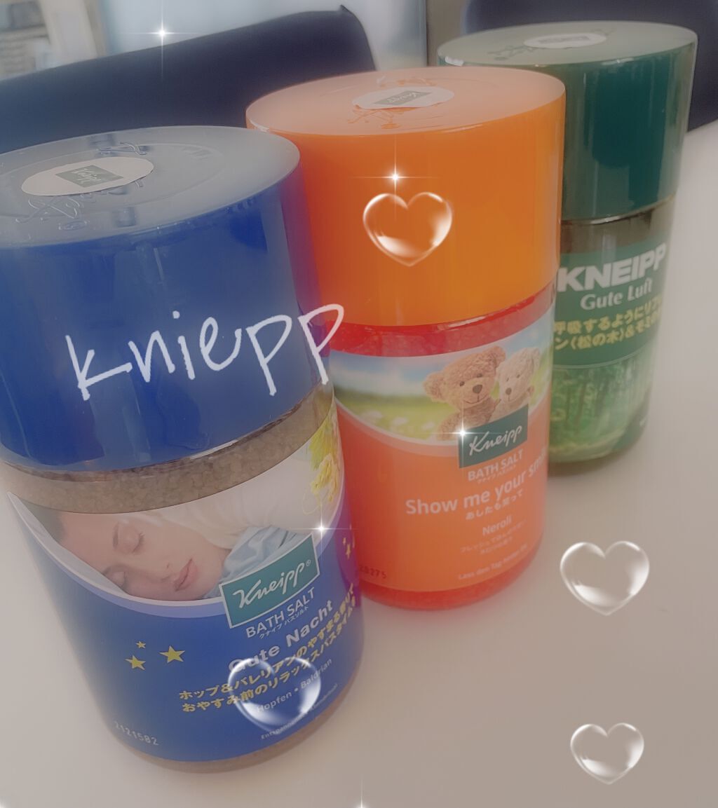 クナイプ グーテルフト バスソルト パイン<松の木>&モミの香り 850g【旧】/クナイプ/無機塩系入浴剤を使ったクチコミ（1枚目）