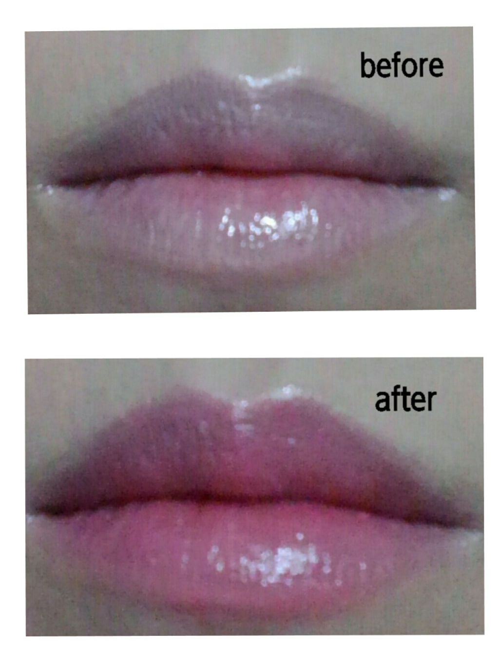 メルティールミナスルージュ(ティントタイプ)/キャンメイク/リップティントを使ったクチコミ(4枚目)