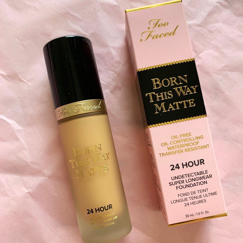 ボーン ディス ウェイ アンディテクタブル 24H マット ファンデーション/Too Faced/リキッドファンデーションを使ったクチコミ(1枚目)