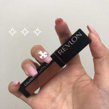 
REVLON　カラーステイ サテン インク
006 アイズ オン ユー

海外から帰ってきた
Friendからのプレゼント✧

食べ物とかよりも、嬉しい〜🤣💓

REVLON　カラーステイ サテン イ