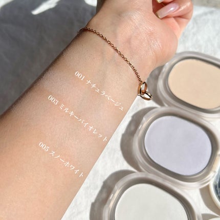 BACKED POWDER/Ameli/プレストパウダーを使ったクチコミ(4枚目)