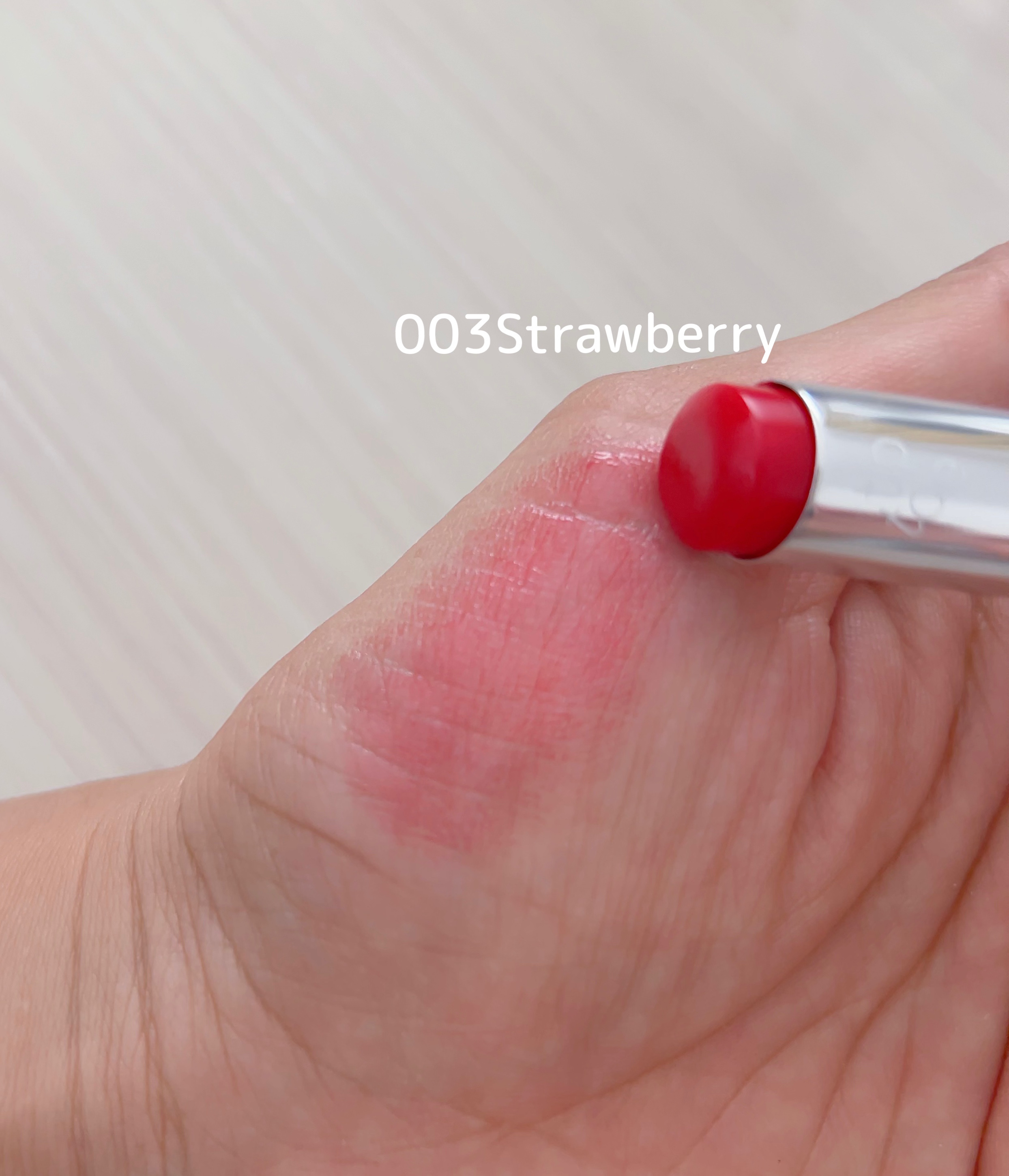 ジェリースティック/tiptoe/口紅を使ったクチコミ（3枚目）