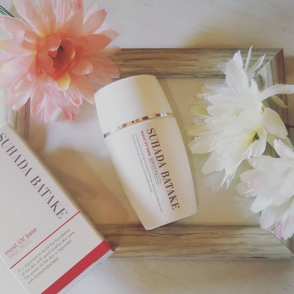 モイストUVベース/SUHADABATAKE(素肌畑）/日焼け止めミルクを使ったクチコミ（1枚目）