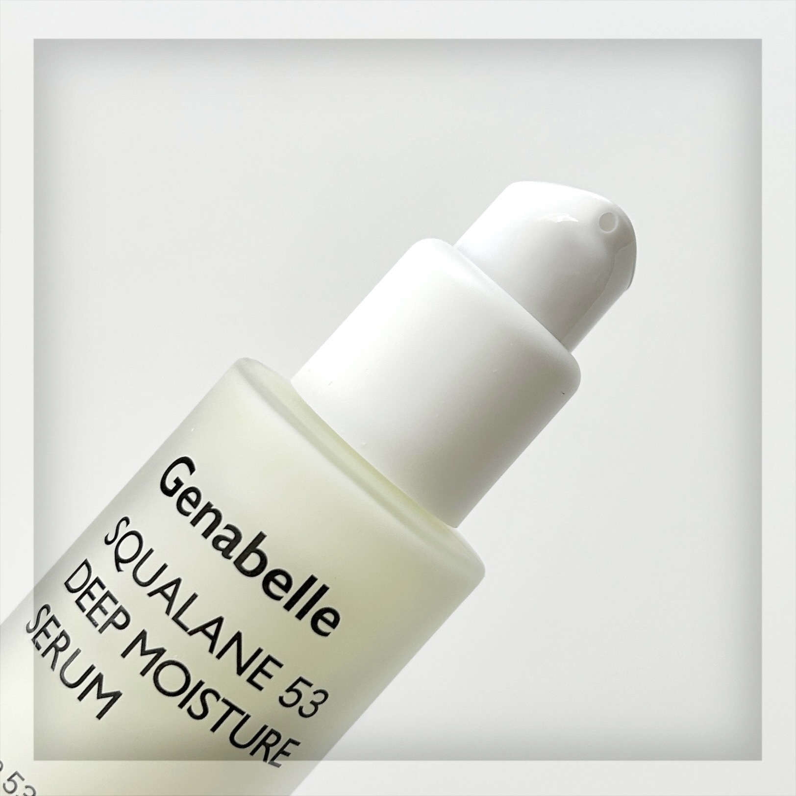 スクワラン53ディープモイスチャーセラム/Genabelle/美容液を使ったクチコミ（3枚目）