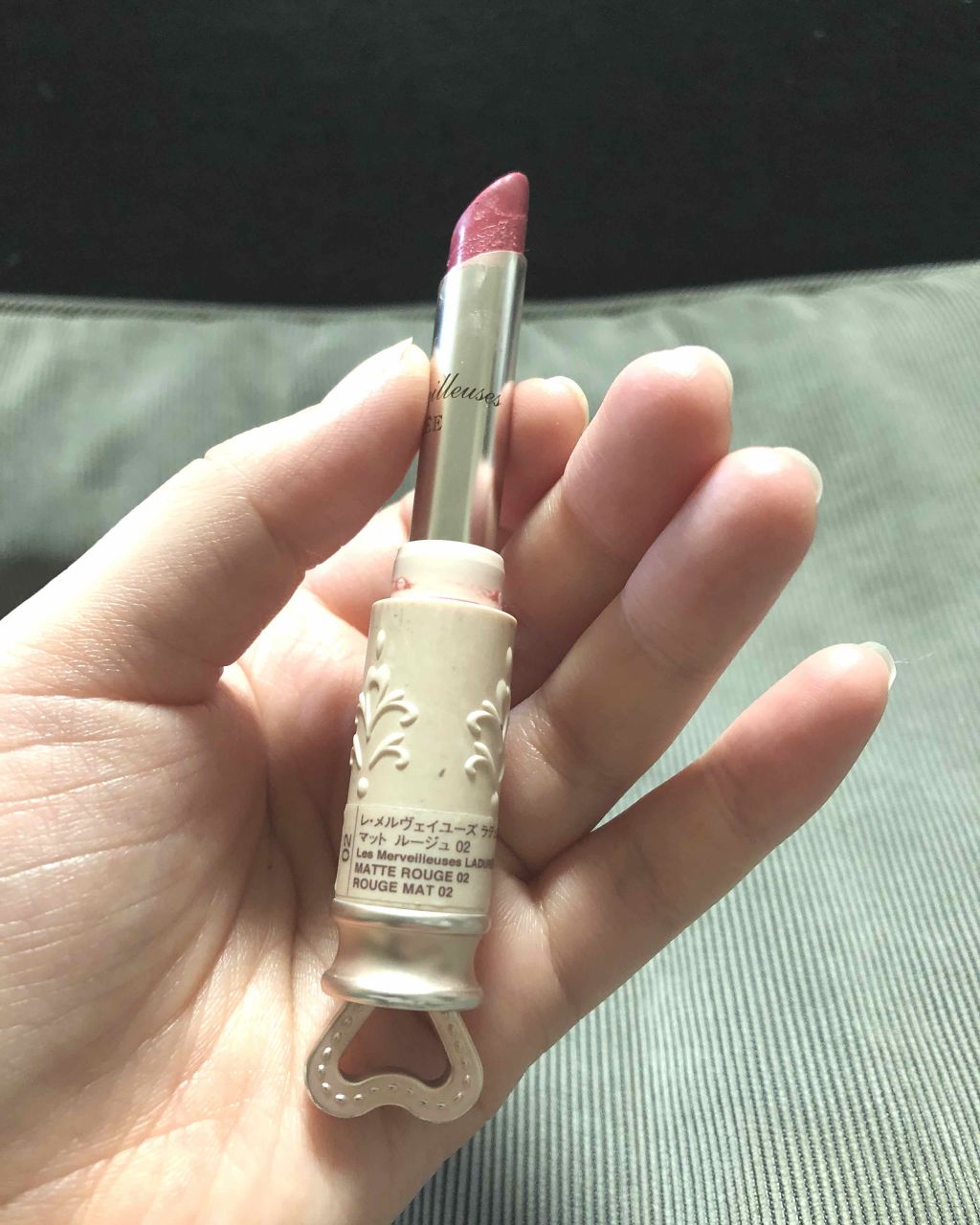 レ・メルヴェイユーズ ラデュレ マット ルージュのクチコミ「 #スウォッチ #ラブリー僕ちん

懐かしや…中高一緒だった友達とお揃っちのイロチで買ったデパ.....」（3枚目）