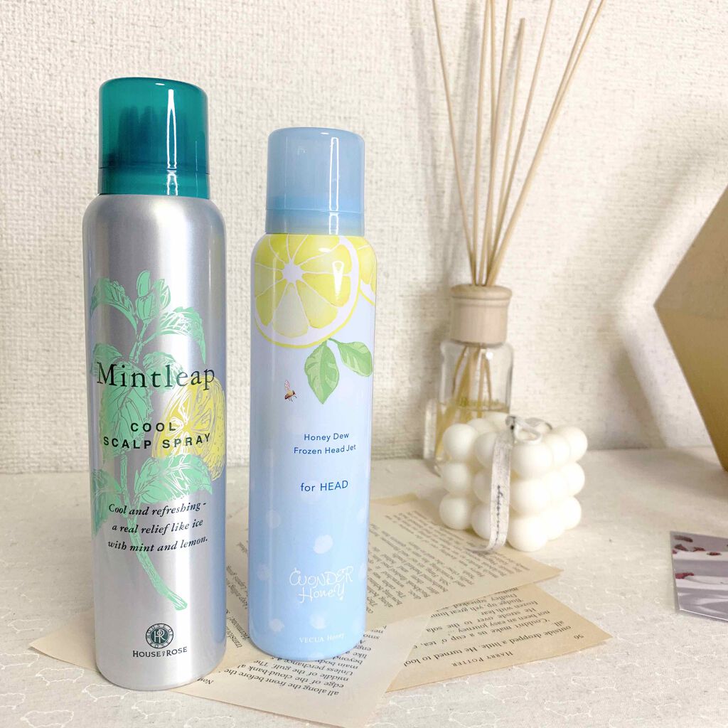 ミントリープ クール スカルプスプレー/ハウス オブ ローゼ/頭皮ローションを使ったクチコミ(2枚目)