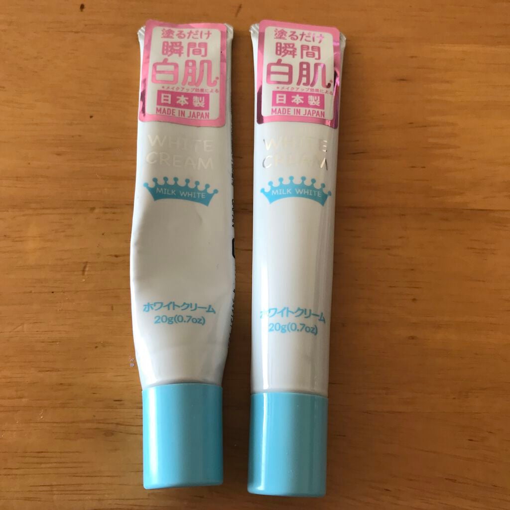 日本製ホワイトクリームD/DAISO/化粧下地を使ったクチコミ(3枚目)