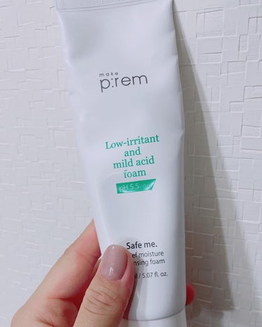 メイクプレム
セーフミーリリーフモイスチャークレンジングフォーム 150ml

何処で買ったが覚えてないのよね…
多分オリグロかな🤔
購入した時ら1+1で2,000円しなかったと思う！

結構硬めで出す