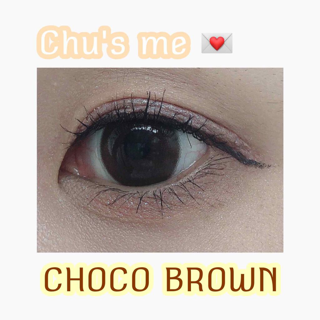 Chu's me 1day/Chu's me/ワンデー(1DAY)カラコンを使ったクチコミ(1枚目)