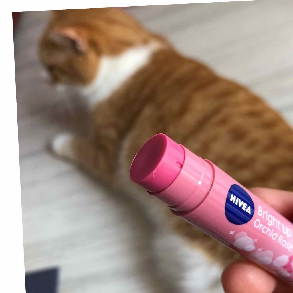 モイストピュアカラーリップ/ニベア/リップクリームを使ったクチコミ（3枚目）