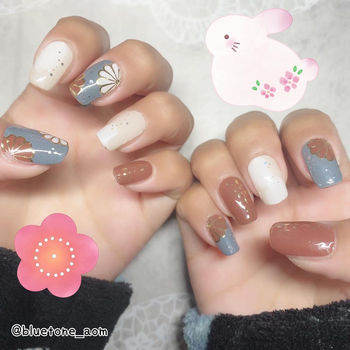 ジェルネイルシール/キャンドゥ/ネイルシールを使ったクチコミ（1枚目）