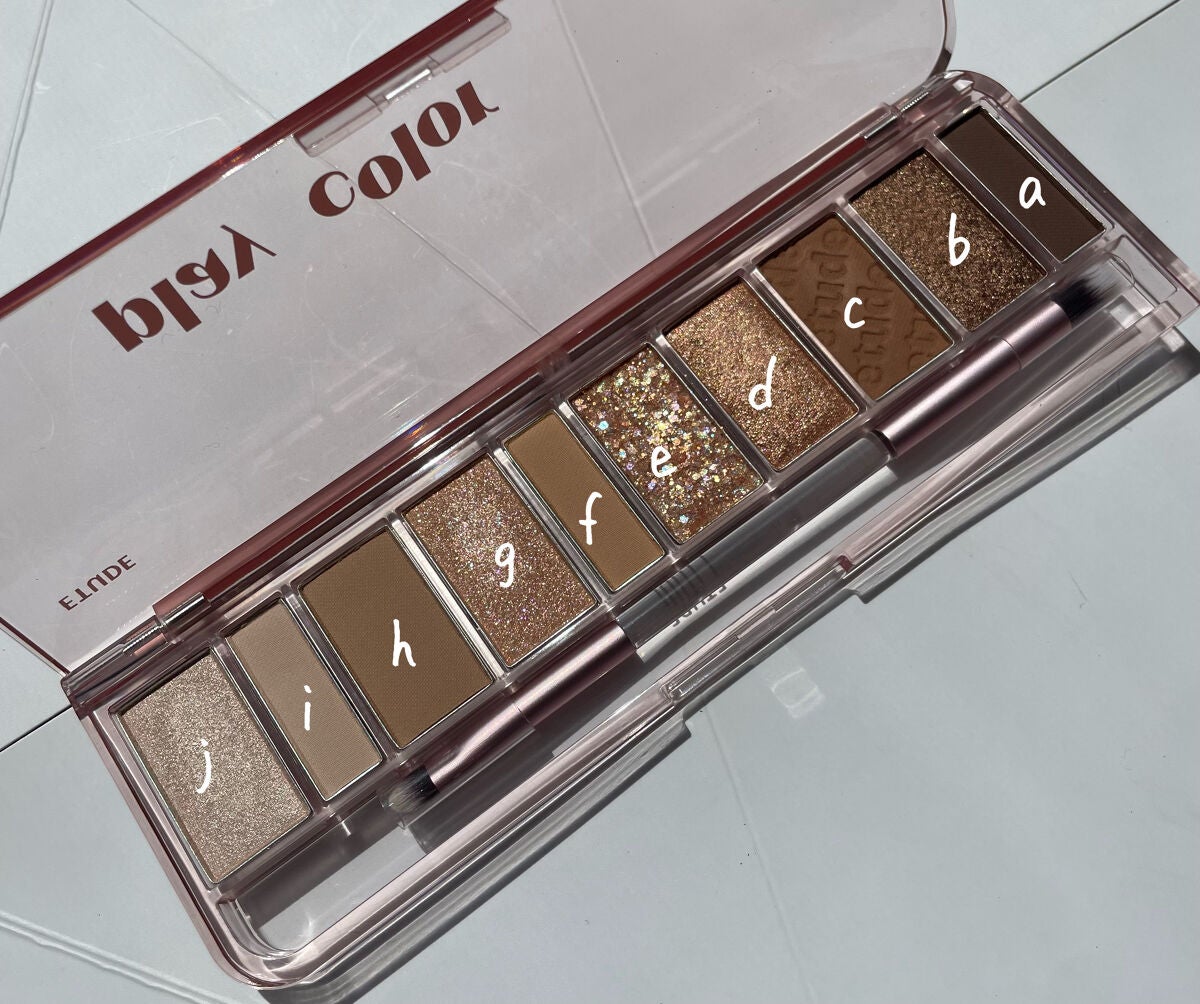 プレイカラー アイシャドウ/ETUDE/アイシャドウパレットを使ったクチコミ(2枚目)