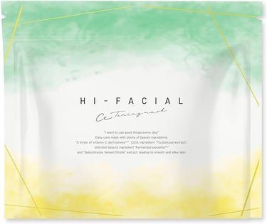 ハイフェイシャル HI-FACIAL ＣＣトーニングマスク ナチュラルガーデン