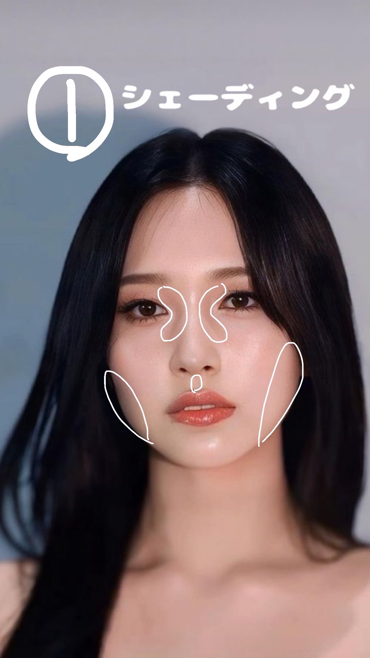 ナチュラルマットシェーディング/CEZANNE/シェーディングを使ったクチコミ（2枚目）