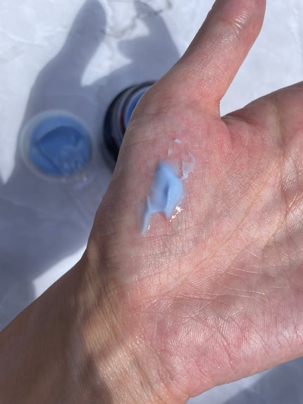 ミッドナイトブルーカーミングクリーム/Klairs/フェイスクリームを使ったクチコミ(4枚目)