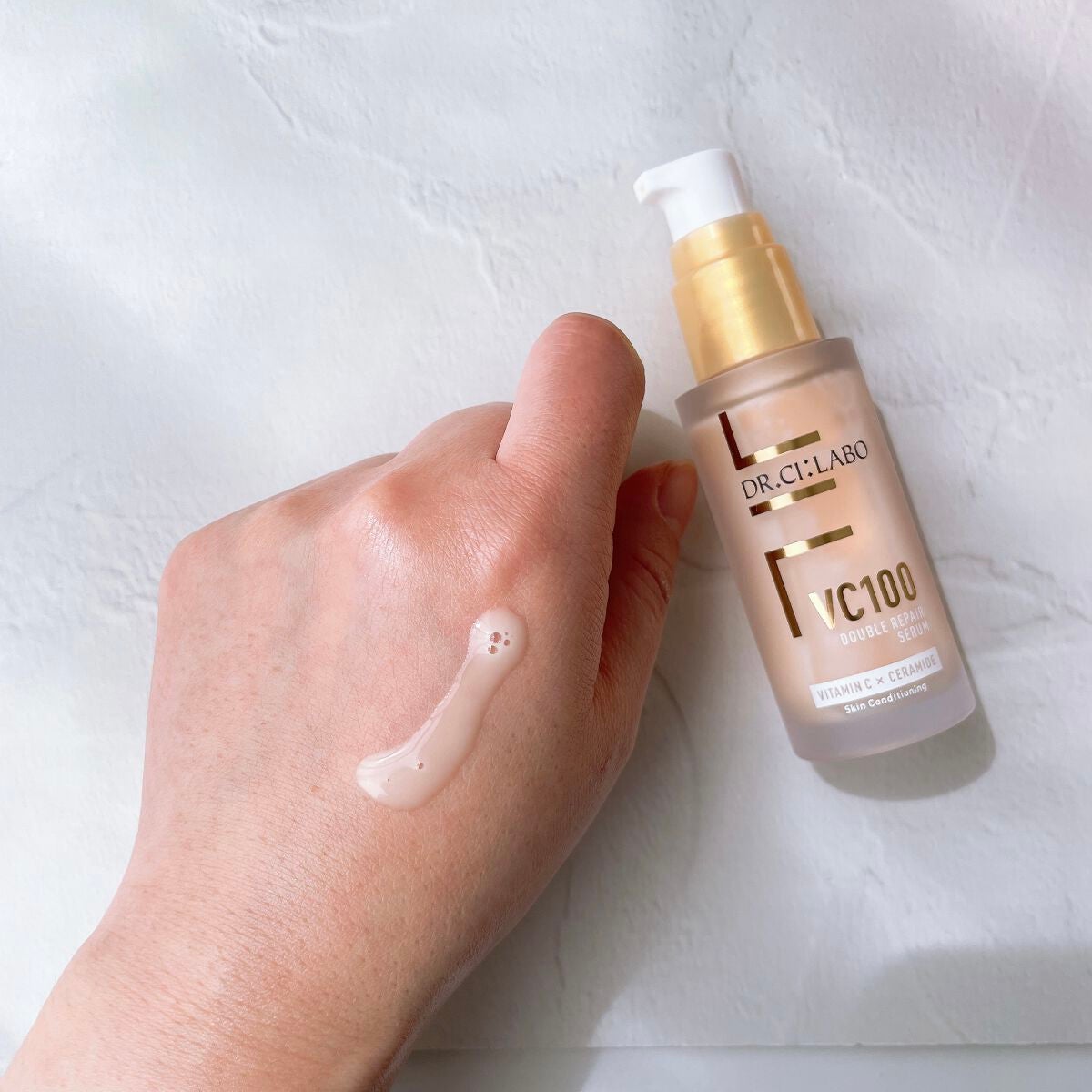 けっぴー♡フォロバ100 on LIPS 「𓂃さらに進化したC。うるおい透明ツヤ肌※へ𓂃ドクターシーラボ..」(4枚目)