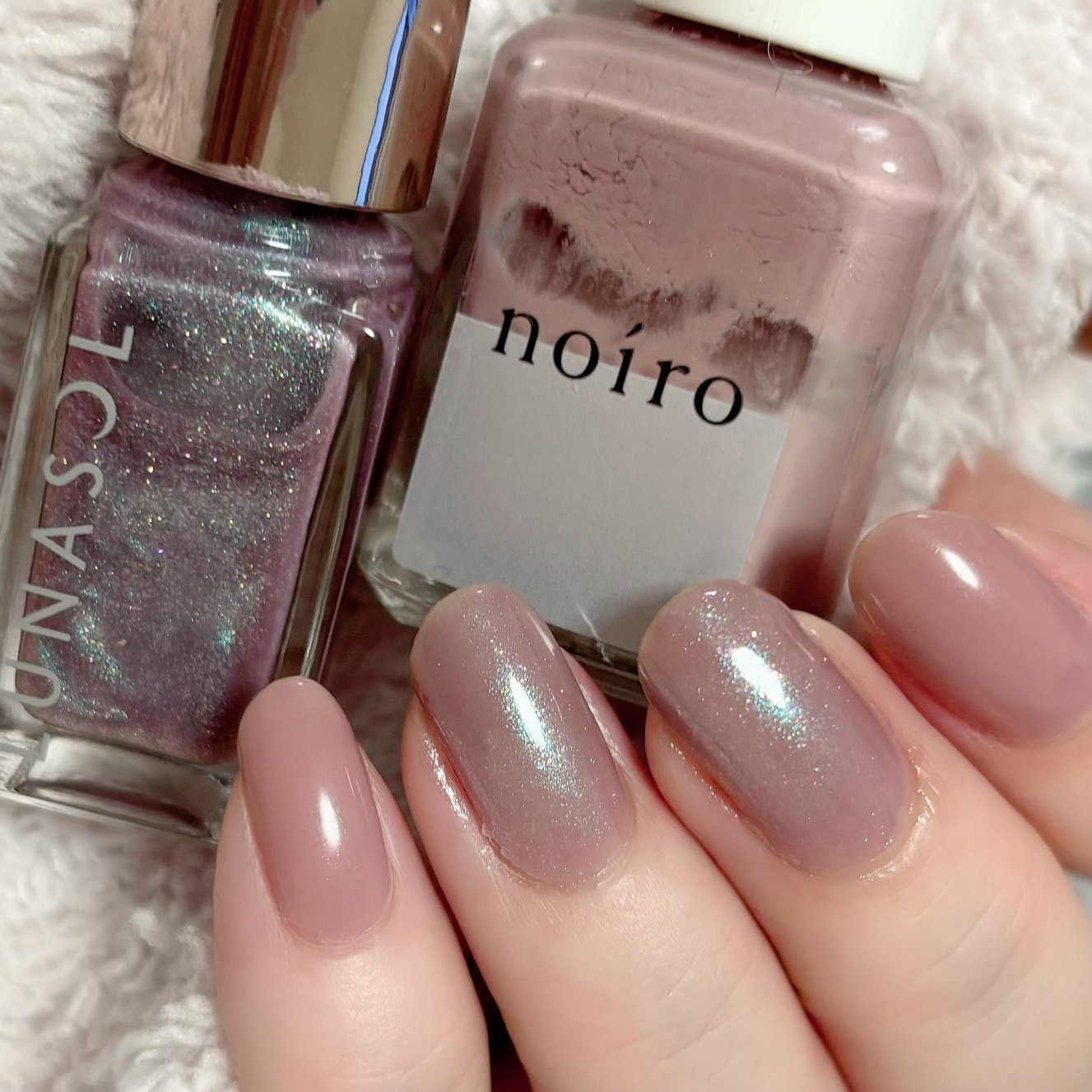 ネイルカラー S037 humming flowers/noiro/マニキュアを使ったクチコミ（1枚目）