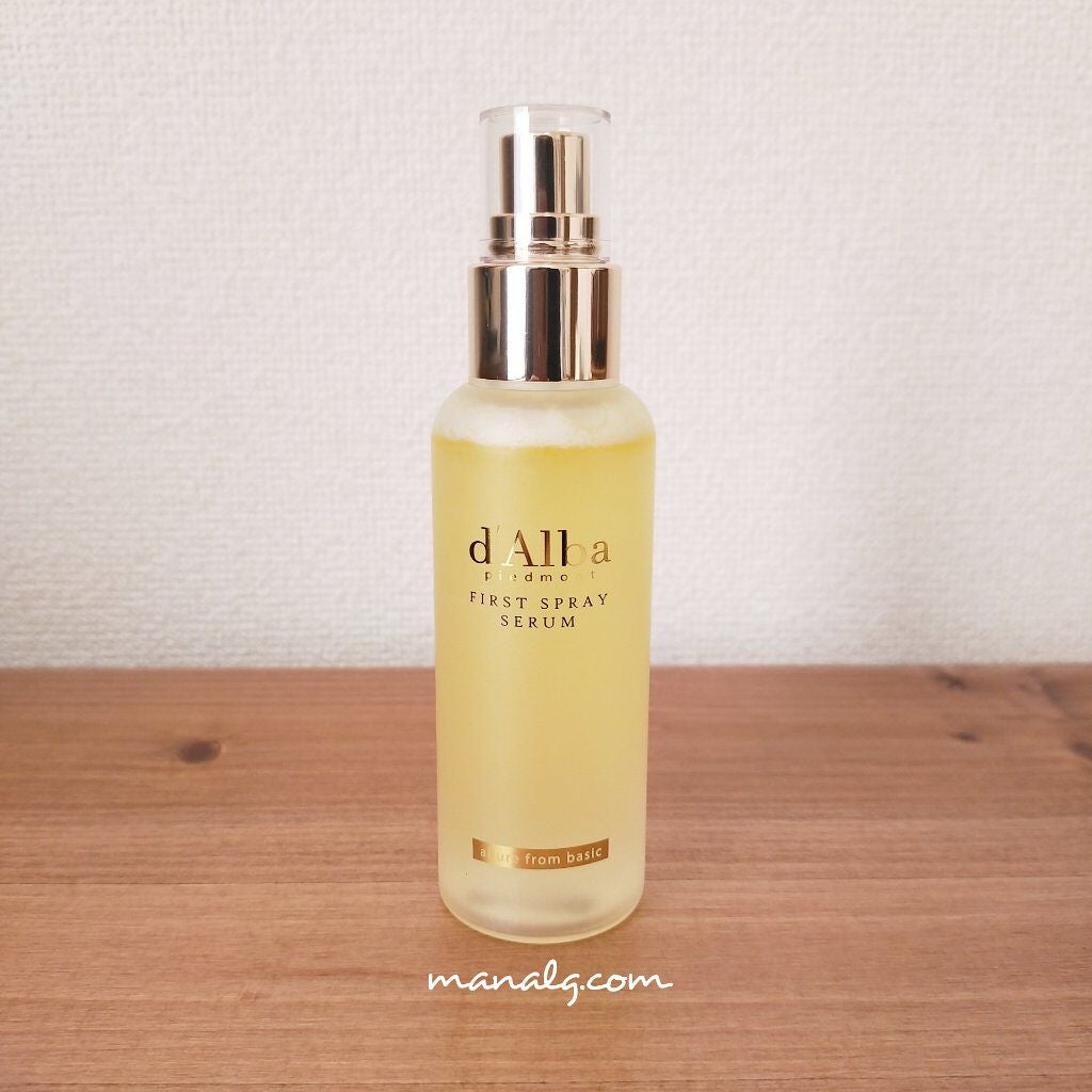 ダルバ ホワイトトリュフファーストスプレーセラム/ダルバ/ミスト状化粧水を使ったクチコミ(2枚目)