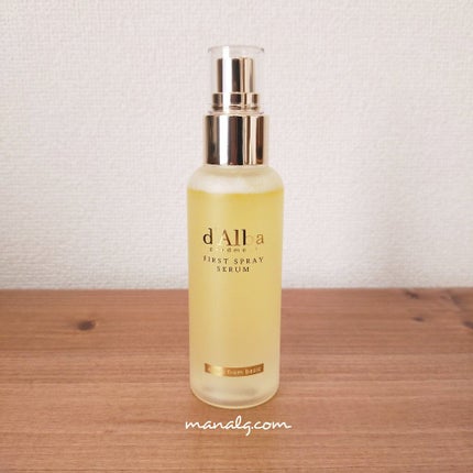 ダルバ ホワイトトリュフファーストスプレーセラム/ダルバ/ミスト状化粧水を使ったクチコミ(2枚目)