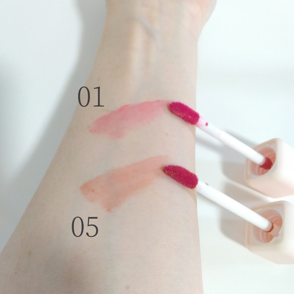 チューインガムベルベットティント/KIRSH(キルシー)/リップティントを使ったクチコミ（2枚目）