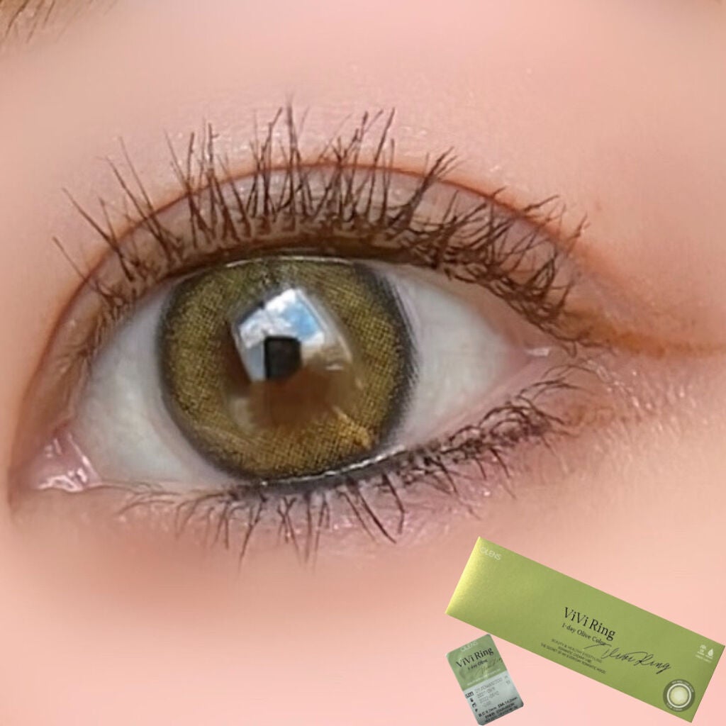 ViVi Ring 1day/OLENS/ワンデー(1DAY)カラコンを使ったクチコミ(7枚目)
