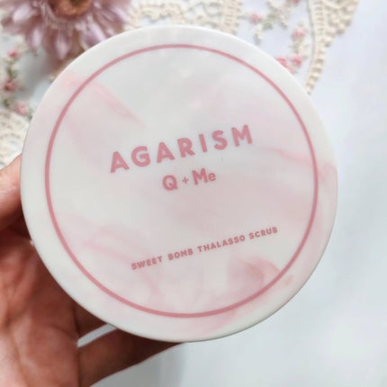 キューミースウィートボムタラソスクラブ ピオニーブーケの香り/AGARISM/ボディスクラブを使ったクチコミ(2枚目)