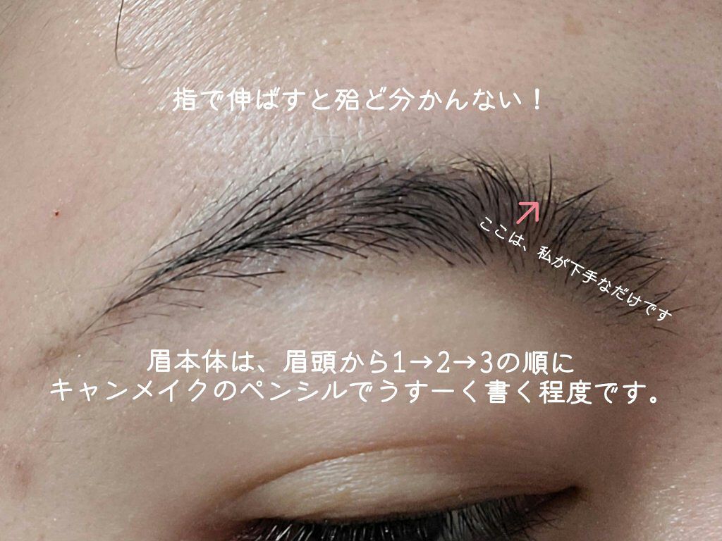 ヴィセ リシェ アイブロウパウダー/Visée/パウダーアイブロウを使ったクチコミ（3枚目）