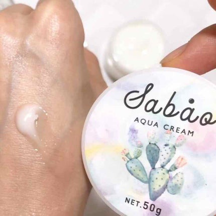 バランシング アクアクリーム/SABAO/フェイスクリームを使ったクチコミ(2枚目)