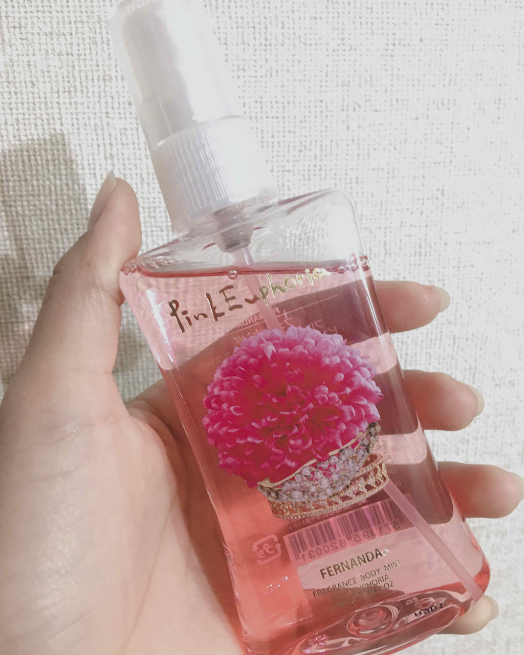 フレグランス ボディミスト ピンクエウフォリア/フェルナンダ/香水(レディース)を使ったクチコミ（2枚目）