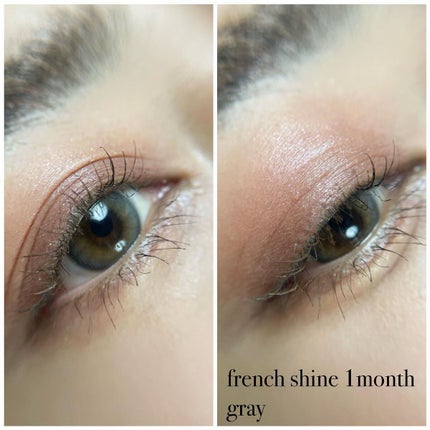 フレンチシャイン 1month/OLENS/1ヶ月(1MONTH)カラコンを使ったクチコミ(5枚目)