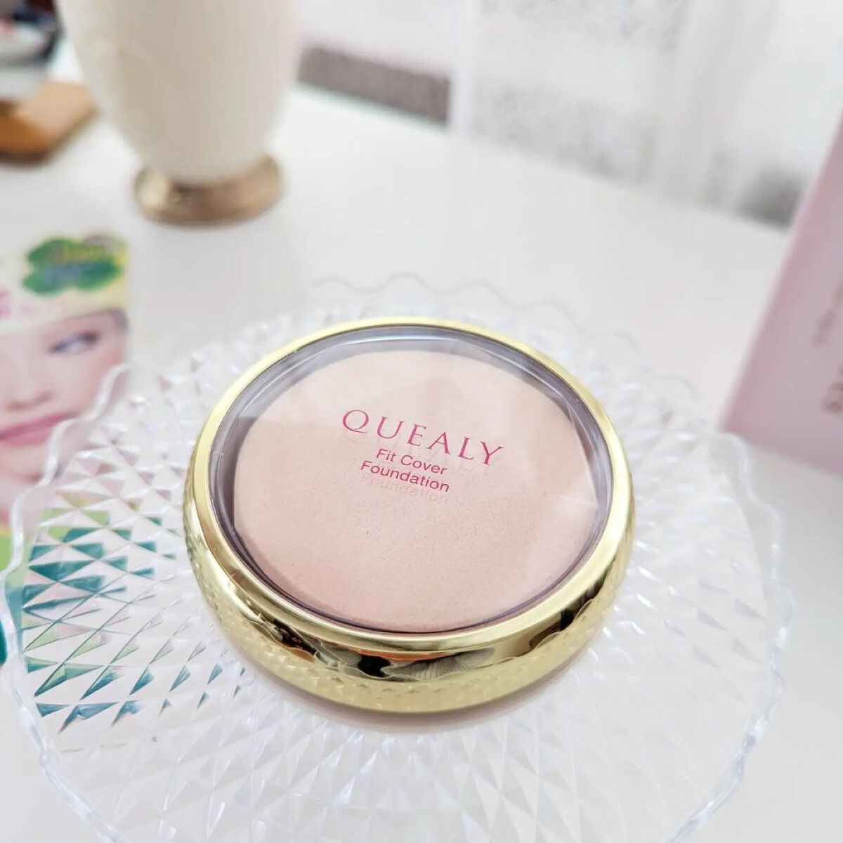 フィットカバー ファンデーション/クエリー/クリーム・エマルジョンファンデーションを使ったクチコミ（2枚目）