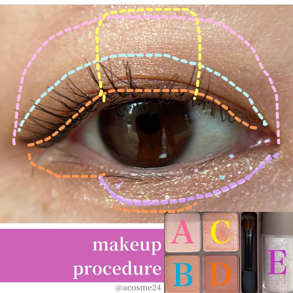 インザミラーアイパレット/Ririmew/アイシャドウパレットを使ったクチコミ（2枚目）