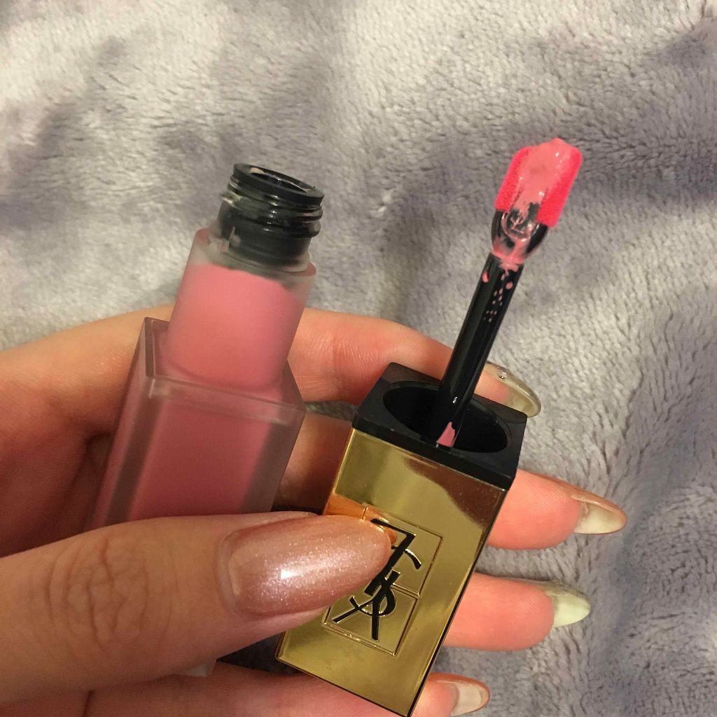 タトワージュ クチュール マット ステイン/YVES SAINT LAURENT BEAUTE/口紅を使ったクチコミ（2枚目）