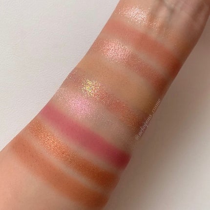 VenusMarble 9色アイシャドウパレット Estheticism(エステティシズム)/Venus Marble/アイシャドウパレットを使ったクチコミ(3枚目)