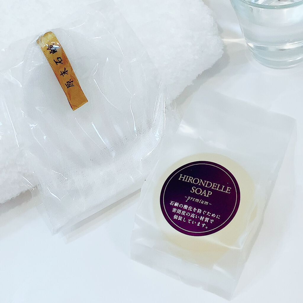 SOAP Premium/HIRONDELLE/洗顔石鹸を使ったクチコミ(4枚目)