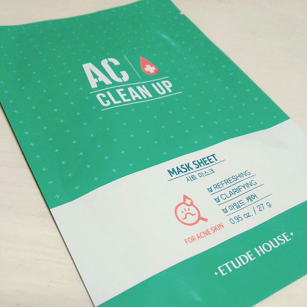 ACCシートマスク/ETUDE/シートマスク・パックを使ったクチコミ（1枚目）